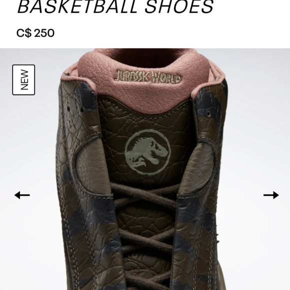 REEBOX JURASSIC WORLD THE ANSWER DMX BASKETBALL SHOES - Picture 6 of 9